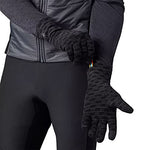 Smartwool Merino 250 Pattern Glove Black-Medium Gray Heather Micro Buff Check Xs