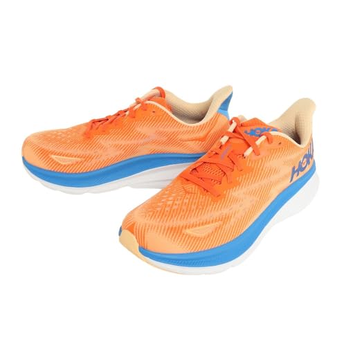 Hoka Clifton 9 Vibrant Orange/Impala 9 EE - Wide