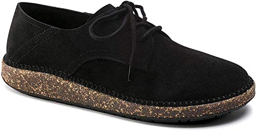 Birkenstock Womens Gary Loafer, Black Suede, Size 36 EU (5-5.5 M US Women)