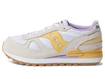 Saucony Girl's Originals Shadow Original (Little Kid/Big Kid) White/Gold/Navy 1.5 Little Kid M