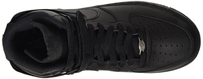 Nike Men's Air Force 1 High '07 Basketball Shoe Black/Black/Black
