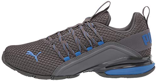 PUMA Mens Axelion Cross Trainer, CASTLEROCK-Palace Blue, 7.5