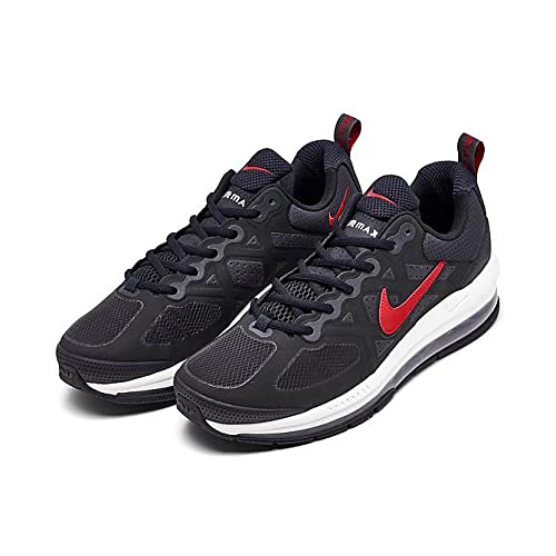 Nike Men's Air Max Genome Obsidian/University Red (DB0249 400) - 9