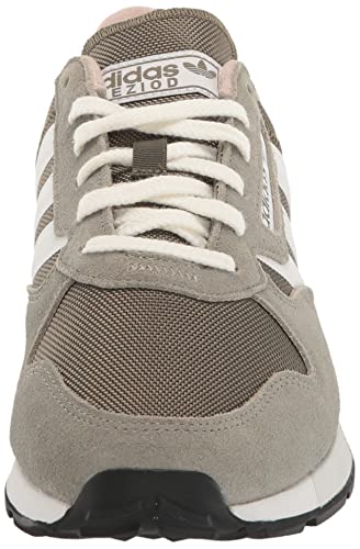 adidas Originals Men's Treziod 2 Sneaker, Olive Strata/White/Silver Pebble, 10.5