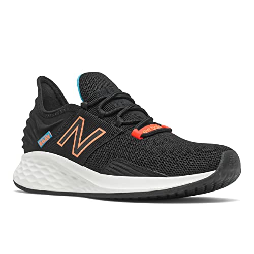 New Balance Fresh Foam Roav Black/Citrus Punch 7 B (M)