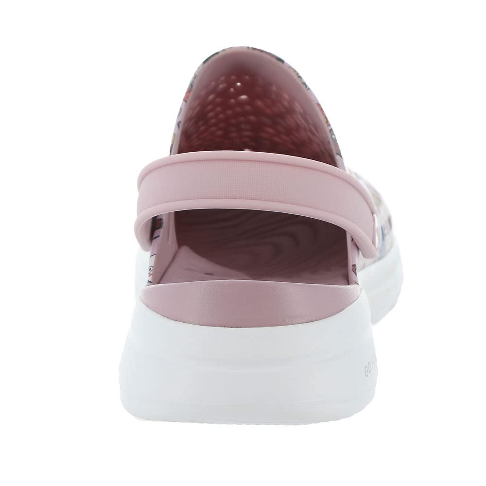Skechers Foamies Go Walk 5Pup Life Womens Slip On 9 BM US Lavender