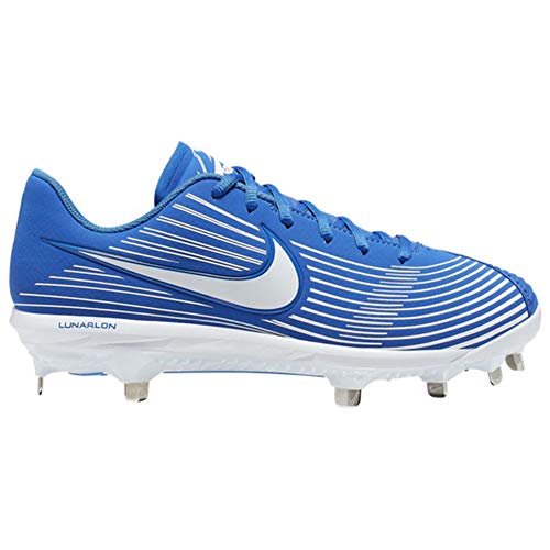 Nike Women's Lunar Hyperdiamond 3 Pro Metal Fastpitch Softball Cleats (6.5, Game Royal/White-Photo Blue, Numeric_6_Point_5)