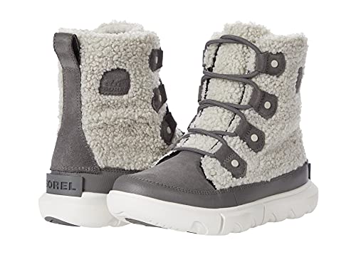 Sorel Explorer™ II Joan Cozy Quarry/Light Dove 6.5 B (M)