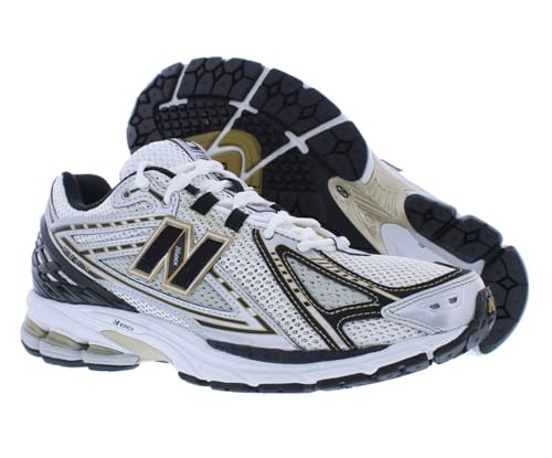 New Balance Women's 1906 Sneakers, Metallic Silver/Metallic Gold, 6.5 Medium US