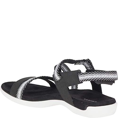 Merrell Women's District Mendi Backstrap Slipper, Black, 07.0 M US