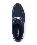Timberland Men's Union Wharf 2 Eye Oxford Boat Shoes, Blue Navy Canvas, 7