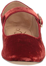 Sam Edelman Women's Michaela Mary Jane Flat Canyon Orange Orange 8 Medium