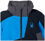 Spyder Boys Ambush Jacket, Black Collegiate, 12