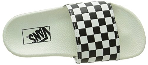 Vans Women's Mules, White Checker Board White Black, 42.5 EU