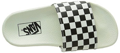 Vans Women's Mules, White Checker Board White Black, 42.5 EU