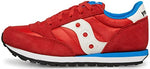 Saucony Jazz Original Sneaker, RED/Blue, 2 US Unisex Big Kid