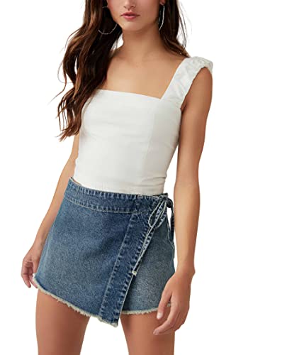 Free People Ashley Tank Optic White LG (Women's 12)