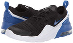 Nike Boy's Air Max Motion 2 (PS) Pre School Shoe Black/Game Royal/White Size 3 M US