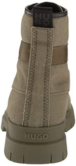 HUGO Womens Boots Industrial Shoe, Truffle Green, 13 US