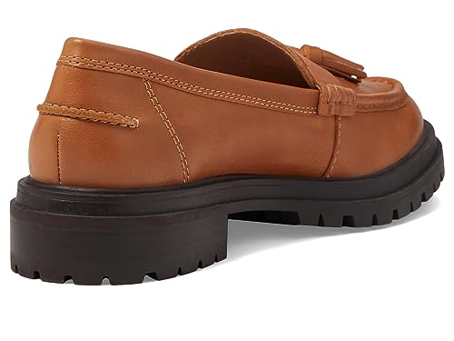 Madewell The Bradley Tassel Lugsole Loafer Desert Camel 8.5 M