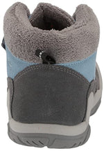 KEEN Knotch Chukka DS Mid Height Insulated Boots, Magnet/Blue Shadow, 7 US Unisex Big Kid