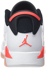 Jordan Girl's 6 Retro Low (Little Kid) White/Atmosphere/Infrared 23/Black 11 Little Kid M