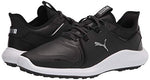 PUMA Men's Ignite Fasten8 Pro Golf Shoe, Black Silver Black, 14