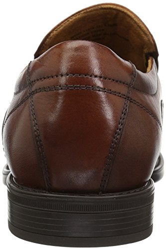 Florsheim Men's Medfield Bike Toe Slip Loafer Dress Shoe, Cognac, 14