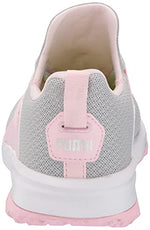 PUMA Fusion Evo Jr. Golf Shoe, High Rise-Pink Lady, 3 US Unisex Little Kid