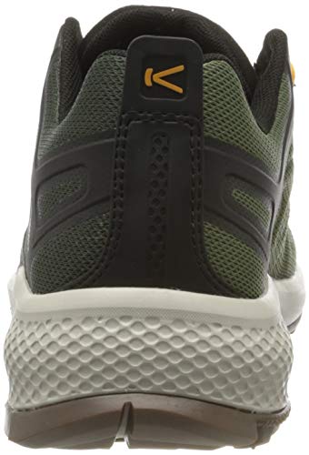 KEEN Men's Walking Hiking Shoe, Climbing Ivy Oliveine, 10.5