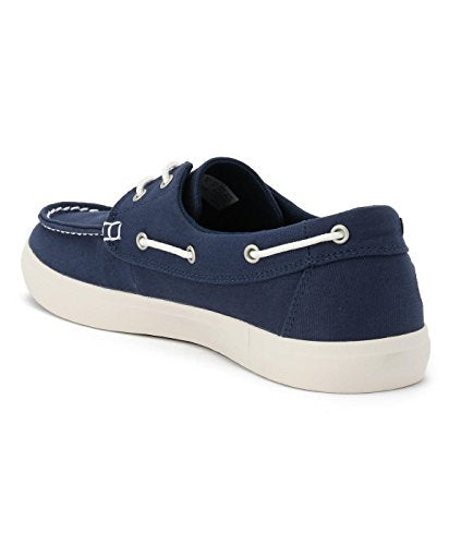Timberland Men's Union Wharf 2 Eye Oxford Boat Shoes, Blue Navy Canvas, 7
