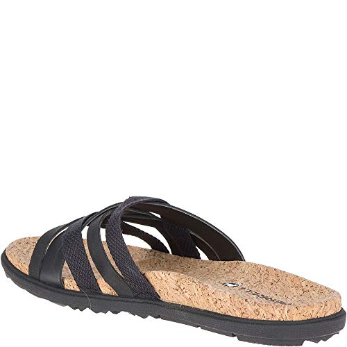 Merrell Women's Around Town Arin Slide Slipper, Black, 06.0 M US