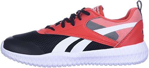 Reebok Boys Flexagon Energy 3.0 Cross Trainer, Black/Dynamic Red/White, 2 Medium US (Little Kid)