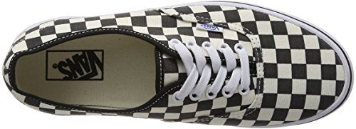 Vans men's slipper Sneaker, Black, White, Chequered, 10.5 AU
