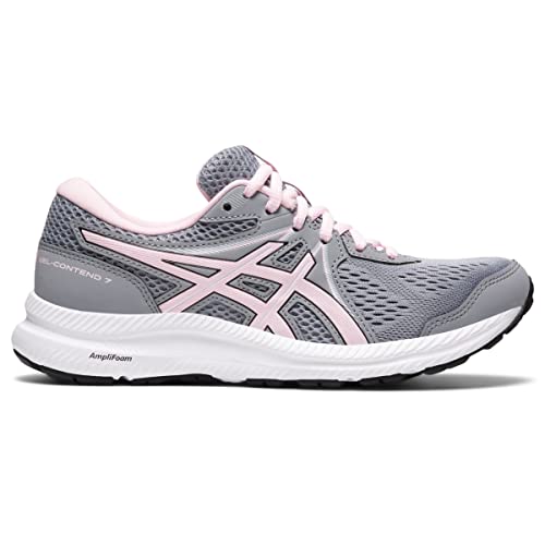 ASICS Womens Gel-Contend® 7 Sheet Rock/Pink Salt 5 D - Wide