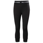 Helly-Hansen Womens LIFA Merino Midweight 3/4 Pant Medium 990 Black