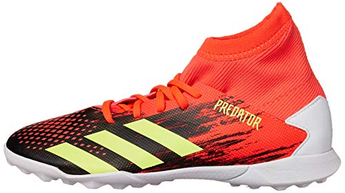 adidas 20.3 Turf Soccer Shoe (unisex-adult) Black/Signal Green/Pop 3