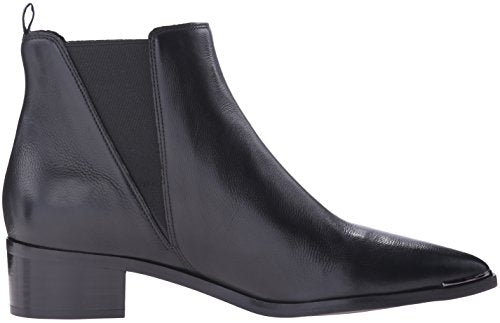 Marc Fisher LTD Women's Yale Ankle Bootie, Black Leather 001, 8 M US