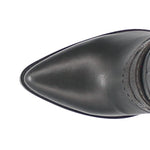 Dingo Women's Masquerade Hardness Studded Western Tall Boot Snip Toe Black 7 M