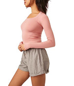 Free People Must Have Scoop Layering Smoke Rose XS-SM (Women's 0-6)