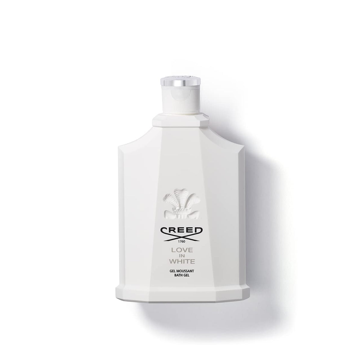 Creed Love in White Bath & Shower Gel, Women's Luxury Body Wash, Floral Fresh, Crisp & Green Fragrance, 200ML / 6.8 Fl Oz