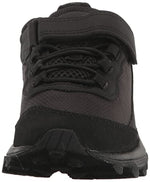 Merrell Moab Speed Low Alternative Closure Waterproof Sneaker, Triple Black, 1.5 US Unisex Big Kid