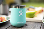 Hydro Flask 10 oz Wine Tumbler - Stainless Steel & Vacuum Insulated - Press-In Lid - Lava