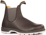 Blundstone BL1943 Classic Unisex Chelsea Boots - Leather & Synthetic Lining - PU Midsole - TPU Outsole Black/Grey Outsole AU 4 (US Women's 7) Medium