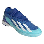 adidas Mens X Crazyfast.3 Indoor Soccer Cleats - Blue - Size 11 M