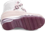 Sperry Saltwater Sparkle Textile Rain Boot, Lilac, 7 US Unisex Little Kid