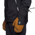 Black Diamond Mens Mercury Mitts for Snow Sports, Dark Curry, Medium