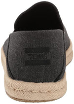 TOMS Men's Santiago Loafer Flat, Black, 13