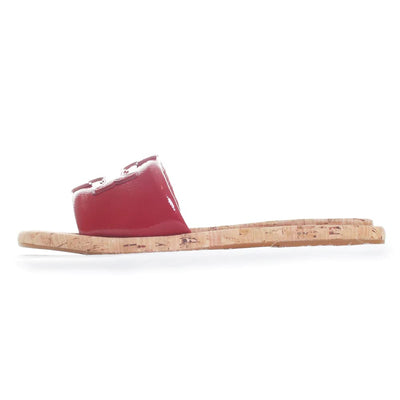 Tory Burch Double T Sport Slide Tory Red/Dorf Red/Tory Red 8 M