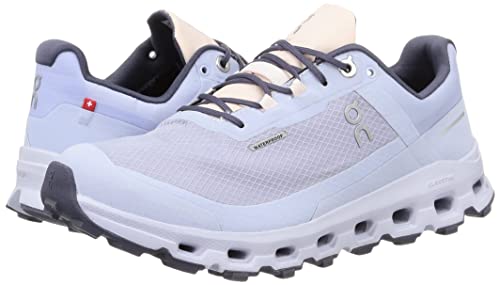 On Cloudvista Waterproof Trail Running Shoes for Women, Nimbus | Heather, 23.5 cm